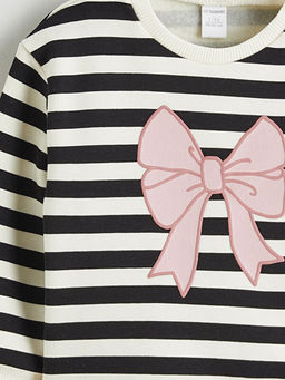 Uzun Kollu K?z Bebek Sweatshirt