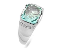 Кольцо из серебра топаз, Вивиан