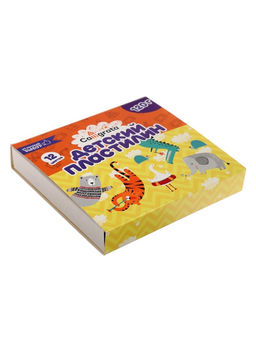 Пластилин Calligrata «Классический», 12 цветов, 120 г