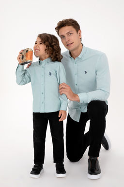 Erkek _ocuk Mint Uzun Kollu Basic G_mlek Sepette S_rpriz _ndirim - U.s. polo assn фото 6