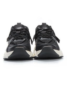 05-6035-1 BLACK Кроссовки женские (искусственные материалы) - No name фото 9