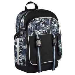 Рюкзак школьный Феникс+ арт.64835/ 6 БУНТАРСКИЙ ДУХ (29.5x42x17.5 см, полиэстер, сублимационная печа