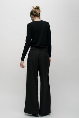 KNIT CARDIGAN WITH GEM BUTTON - Zara фото 4