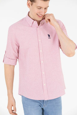 U. S. Polo Assn Мужская красная рубашка с длинным рукавом Неожиданная скидка в корзине - U.s. polo assn фото 11