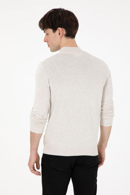 Мужской базовый трикотажный кардиган Stone Melange Неожиданная скидка в корзине - U.s. polo assn фото 5