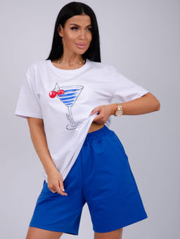 Костюм "Марина 2" василёк, трикотаж