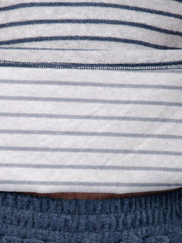 Пижама "Вояж" синяя, махра