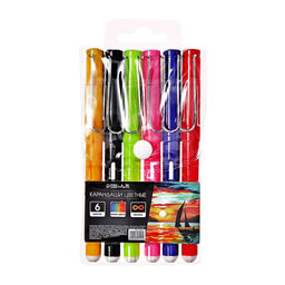Карандаши Calligrata, цветные, вечные, 6 цветов