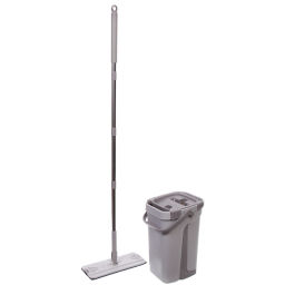 Набор для уборки "Селфи" Спарклин ведро с отжимом, швабра, две насадки) в цветной коробке ZY021