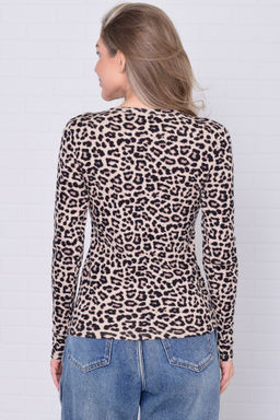 Лонгслив женский 6-226а (бежевый)