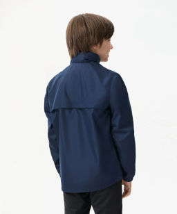 Куртка ветрозащитная JOGEL DIVISION PerFormPROOF Shower Jacket, темно-синий, детский  фото 9