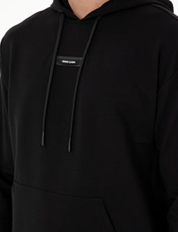 Siyah Comfort Fit Sweatshirt - Pierre cardin фото 7