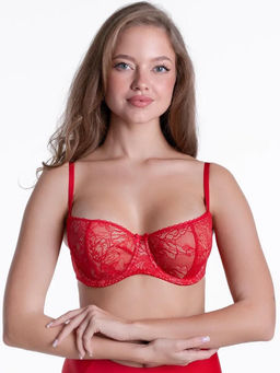 БЮСТГАЛЬТЕР Milavitsa 127532/G64 рубин/нюд фото 2