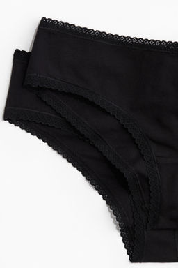 Pack de 5 bragas Hipster de algod?n - H&m фото 5