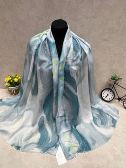 Легкий платок на голову и шею, мультицвет