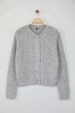 Wardrobe Essentials Gri Yumusak Dokulu Basic Triko H?rka | TWOAW26HI00204