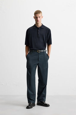 KNIT POLO SHIRT - LIMITED EDITION - Zara фото 3