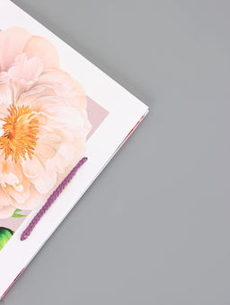 Цена за 2 шт. Пакет подарочный ламинированный вертикальный Цветочное вдохновение, 26?12?32 см