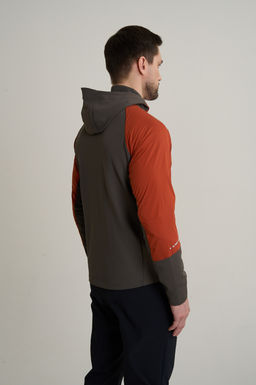 Куртка софтшелл Оранжевый ANTA RUNNING Knit Track Top фото 4