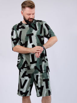 Костюм "Харди 16" грин, трикотаж