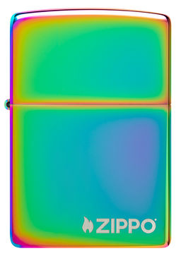 Зажигалка ZIPPO Логотип с разноцветным покрытием | Logo Multi Color 151ZL  фото 2