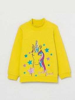 CRB wear/CWKG 62808-30-282 Водолазка для девочки, желтый/Ex.Cherubino