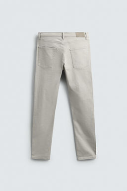 JEANS SLIM FIT B?SICO / Crudo - Zara фото 9