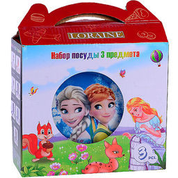 60411 Детский набор посуды 3пр Холодное сердце LR (х12) - Mayer&boch фото 5