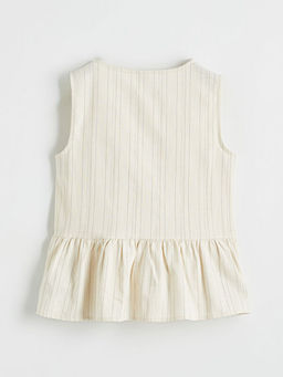 Bisiklet Yaka F?rf?r Detayl? K?z ?ocuk G?mlek