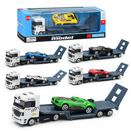 Автовоз с гоночной машиной, в коробке