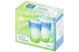 Набор 2 стаканов 360 мл 8*8*13,5 см стекло - Elan gallery фото 7