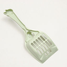 Туалет закрытый с совком, 47 х 40 х 39 см, бело-зеленый - Пижон фото 7