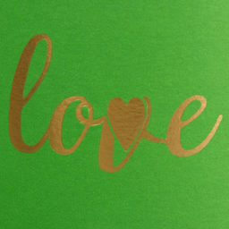 Коробка подарочная, круглая, с тиснением Love, салатовая,18?18?18 см - UPAK LAND фото 3