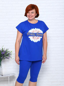 IV-CAPRIZ Деяна - костюм васильковый  фото 4