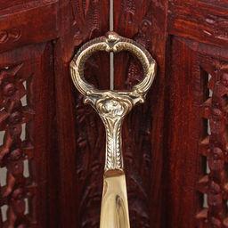 Ложка для обуви «Кольцо», 25×5×1 см, латунь