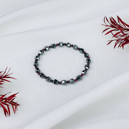 Браслет из Гематита и Граната