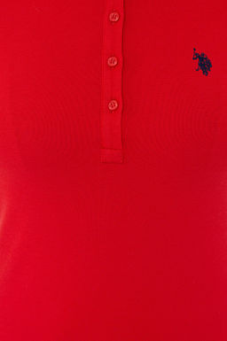 Kad_n K_rm_z_ Basic Polo Yaka Ti__rt - U.s. polo assn фото 5