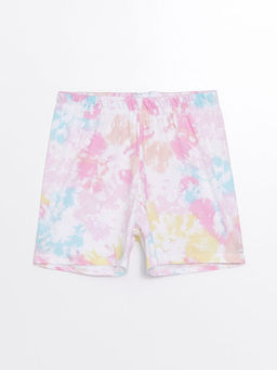 Beli Lastikli Batik Desenli K?z ?ocuk Pijama ?ort