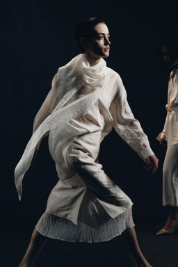 CAMISA PA?UELO ZW COLLECTION / Crudo - Zara фото 6