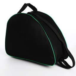 Сумка спортивная для коньков, 40×32×20 см, чёрная