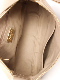 LACCOMA сумка АМ2282-бежевый натуральная кожа хлопок