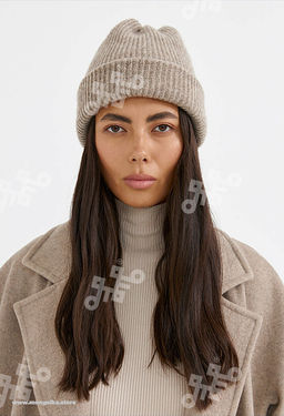 Шапка двойная из 100% монгольской шерсти (арт. 05141) - Монголка фото 4