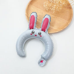 Цена за 5 шт. Шар фольгированный 12, ободок Заяц - Страна карнавалия фото 2