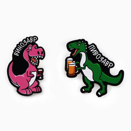 Цена за 20 шт. Значки деревянные Самые милые значки в шоубоксе, 20 шт.