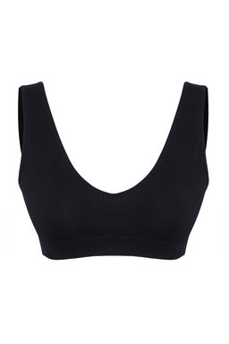 TRENDYOLMILLA Siyah Seamless/Dikissiz Balensiz Kaps?z Bralette Orme Sutyen THMAW22SU0025  фото 20