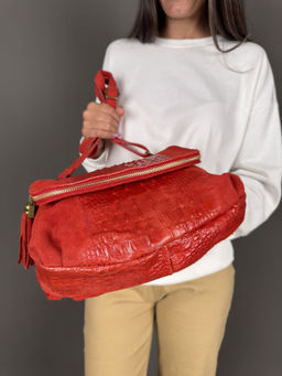 Сумка женская из телячьей кожи