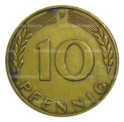 10 пфеннигов 1949 года F Германия