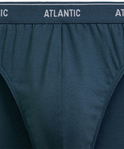 ATLANTIC 2RMP-001 Трусы спорт - набор (2 шт.) сине-зеленый + зеленый  фото 4