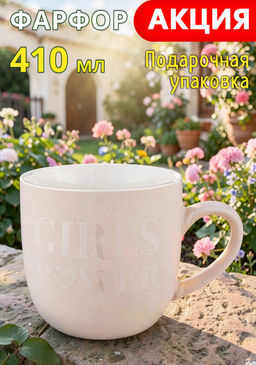 Кружка Lefard Girls Power 410 мл