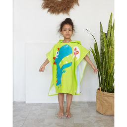 Полотенце-пончо детское махровое Крошка Я Дино 60*120см, 100% хлопок  фото 3